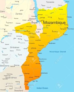 3529197-Abstract-vector-color-map-of-Mozambique-country-Stock-Vector
